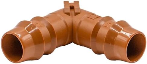 15-042-B25 كوع شائك مقاس 17 مم لخط التنقيط وأنابيب التنقيط (معرف .570–.600 بوصة) | مقاوم للأشعة فوق البنفسجية | تركيب الضغط للتوصيل | 25 حزمة in Kuwait