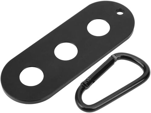 Pool Cue Joint Protector Clip 3 Hole - Aluminum Storage Holder for Billiard Stick Protectors with Buckle in Saudi Arabia