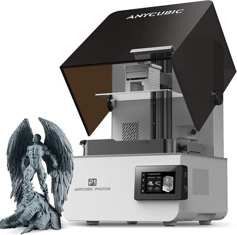 طابعة ANYCUBIC Photon P1 الراتنج ثلاثية الأبعاد، برغي كروي فائق الثبات، دقة 14K وLightTurbo COB 4.0، متوافق مع الراتنج 8000cps، حجم بناء كبير 8.78x4.96x9.05 بوصة in Kuwait