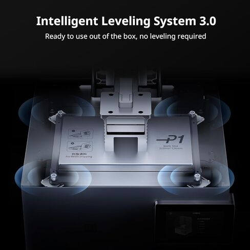 طابعة ANYCUBIC Photon P1 الراتنج ثلاثية الأبعاد، برغي كروي فائق الثبات، دقة 14K وLightTurbo COB 4.0، متوافق مع الراتنج 8000cps، حجم بناء كبير 8.78x4.96x9.05 بوصة in Kuwait