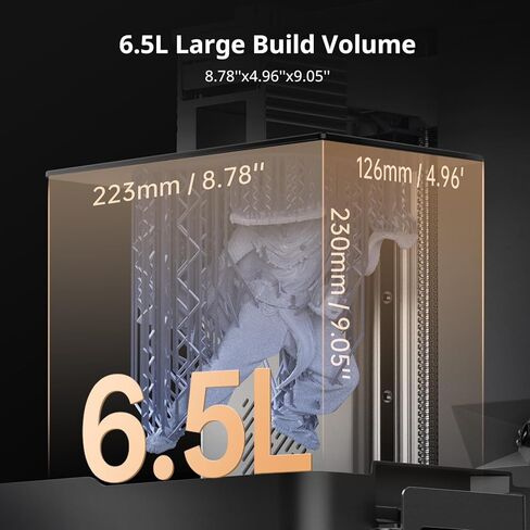 طابعة ANYCUBIC Photon P1 الراتنج ثلاثية الأبعاد، برغي كروي فائق الثبات، دقة 14K وLightTurbo COB 4.0، متوافق مع الراتنج 8000cps، حجم بناء كبير 8.78x4.96x9.05 بوصة in Kuwait