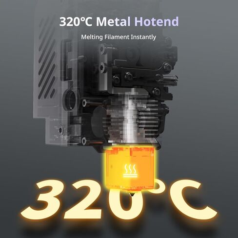 (Bundle Anycubic Kobra S1 Combo) Anycubic 3D Printer Support Multi Color Printing Max 600mm/s High Speed Printing High Precision, 9.8x9.8x9.8 in Saudi Arabia