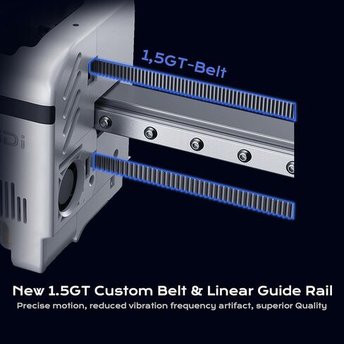 طابعة QIDI Max4 Combo ثلاثية الأبعاد، حجم بناء كبير 390 × 390 × 340 مم، غرفة تسخين 65 درجة مئوية طابعات FDM ثلاثية الأبعاد، سرعة عالية بحد أقصى 800 مم/ثانية، تدعم ما يصل إلى 16 لونًا/مواد متعددة مع صندوق QIDI، تسوية السرير تلقائيًا in Kuwait