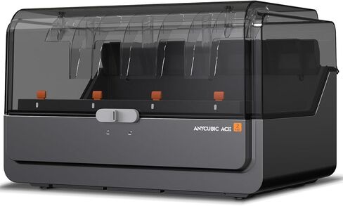 صندوق مجفف خيوط الطابعة ثلاثية الأبعاد Anycubic ACE 2 Pro، متوافق مع Anycubic Kobra S1 وKobra X، طباعة متعددة الألوان مع تجفيف نشط 65 درجة مئوية و4 محركات بدون فرش، استئناف تلقائي واكتشاف الجريان in Saudi Arabia