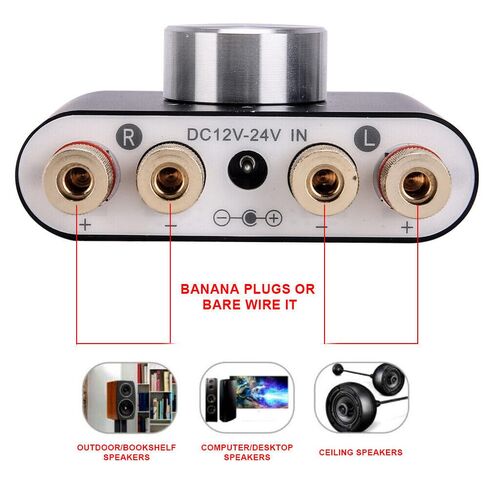 Mini Bluetooth 5.0 Digital Amplifier,HiFi Stereo Audio Amp 50W+50W,Compact Home Sound Amplifier in Saudi Arabia