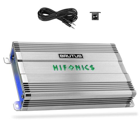 مضخم Hifonics Brutus BG بقدرة 1000 وات فئة D أحادي الكتلة مع مقياس مدمج للأشعة فوق البنفسجية ومحول طاقة PWM مزدوج ومحولات محمية in Saudi Arabia