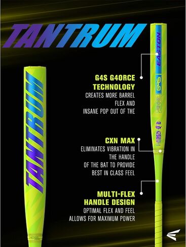 Easton | Tantrum Slowpitch Softball Bat | USSSA | 13" Barrel in Saudi Arabia