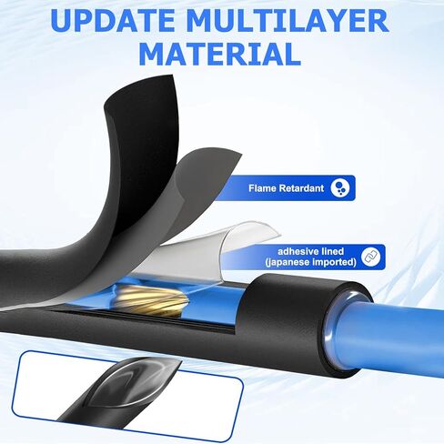 70PCS Heat Shrink Tubing Kit - 3:1 Ratio Adhesive Lined, Wire Shrink Wrap Tubing - Industrial Heat-Shrink Tubing - Black - Shrink Wrap Tubing | Trusted UL Certification in Kuwait