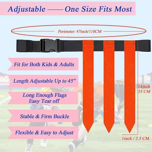 16 مجموعة من أحزمة كرة القدم، مجموعة علم كرة القدم قابلة للتعديل مع أعلام وحزام تدريب أعلام كرة القدم مع حقائب تخزين in Kuwait