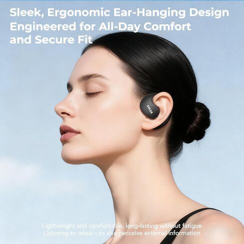 ERAZER X5 AI Translation Earbuds Real Time, 135 Languages Translator Earbuds, 3-in-1 Open Translation Headphones, Compatible with iOS & Android, Translation Device for Travel Business Learning in Kuwait