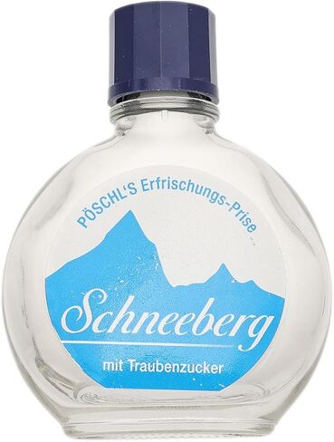 Schneeberg by Pöschl - Menthol Herbal Snuff, Oktoberfest Sugar Mint Powder, Refreshing Burst of Peppermint, Nicotine and Additive Free, 10g (1) in Saudi Arabia