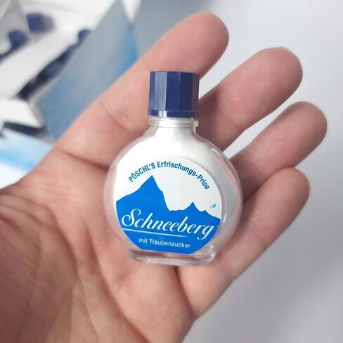 Schneeberg by Pöschl - Menthol Herbal Snuff, Oktoberfest Sugar Mint Powder, Refreshing Burst of Peppermint, Nicotine and Additive Free, 10g (1) in Saudi Arabia