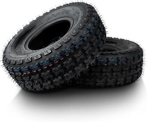 Set of 2 All-Terrain 19x7-8 19x7x8 ATV UTV Tires for Trail, Mud, and Sand, 4-Ply, Load Capacity: 220 lbs, Tubeless in Kuwait