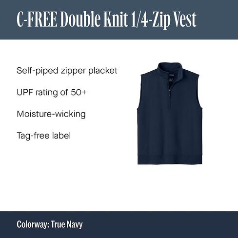 Port Authority Double Knit 1/4-Zip Vest K880V in Saudi Arabia