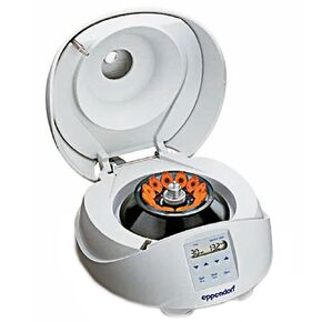 Eppendorf 022620100 MiniSpin جهاز طرد مركزي صغير شخصي مع دوار 12 مكان لأنابيب 1.5/2.0 مل وMicrotainers، 800 إلى 13400 دورة في الدقيقة، سرعة متغيرة، 120 فولت/60 هرتز in Kuwait