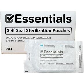 أكياس التعقيم ذاتية الغلق لمنتجات الرعاية الصحية الأساسية من منتجات الرعاية الصحية الأساسية؛ صندوق واحد يحتوي على 200 كيس؛ معبأة بشكل فردي (واضح) in Kuwait