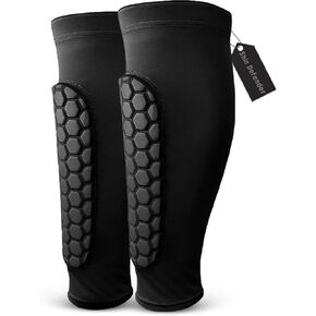 Shin Defender Shin Guards Kids - Shin Defender Soccer Shin Guards Socks for Kids Youth Adult in Saudi Arabia