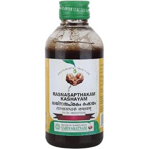 Vaidyaratnam Rasnasapthakam Kashayam 200Ml (Pack of 2) Ayurvedic herbal products, Ayurveda Organic products in Kuwait