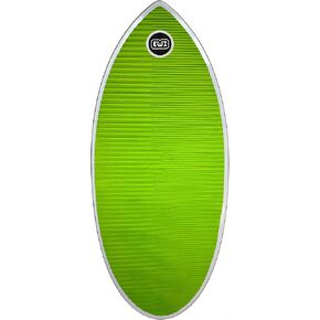 لوح التزلج DB Skimboards Kids Grom Skimboard، هيكل من خشب القيقب/الحور، نمط هزاز ثلاثي الأبعاد، سطح وأسفل HPL متين، جر من إسفنج EVA، لوح التزلج للأطفال مصنوع في الولايات المتحدة الأمريكية in Kuwait