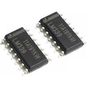 10 قطعة LM339DR LM339 339 أربع قنوات الجهد المقارنة التصحيح SOP14 in Kuwait