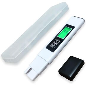 Water Quality Tester, Accurate and Reliable, TDS Meter, EC Meter & Temperature Meter 4 in 1, 0-9990ppm, Ideal Water Test Meter for Drinking Water, Aquariums, etc. in Saudi Arabia