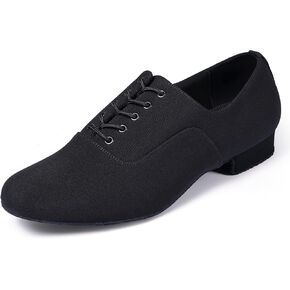 Dynadans Men's Ballroom Latin Dance Shoes Breathable Oxford Leather Sole Tango Salsa Latin Character Shoes in Kuwait