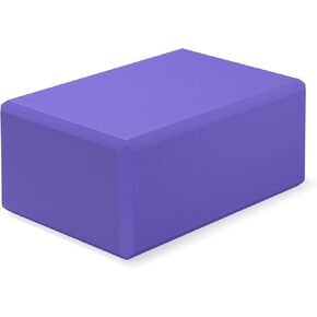 عبوة واحدة من مكعبات اليوجا الإسفنجية الكبيرة مقاس 9x6x4 بوصة، كتلة بيلاتيس قوية، كتلة للتمرين، سطح غير قابل للانزلاق لليوجا للتأمل والتمدد والتنغيم، وردي in Kuwait