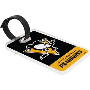 علامة الأمتعة Desert Cactus Pittsburgh Penguins - بطاقة تعريف السفر الرسمية لدوري الهوكي الوطني NHL للحقائب والحقائب والحقائب المحمولة (علامة الأمتعة الأكريليك B) in Kuwait