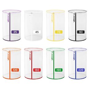 Enhanced Filter Bags 8 Pack 5 Gallon All Mesh Reusable Nylon Mesh Bags with Pressing Screen Storage Pouch for Hydroponics, Gardening (Nylon) in Kuwait