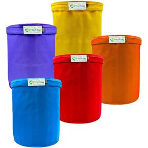 20 Gallon 5 Pack Filter Bag with Filter Screen and Storage Pouch for Hydroponics, Gardening, Juice etc. in Saudi Arabia