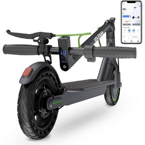 سكوتر كهربائي VOLPAM، سرعة قصوى 19 ميل في الساعة، محرك قوي 350 واط، مدى طويل 17-23 ميل، فرامل مزدوجة، أقصى تحميل 264 رطلاً in Kuwait