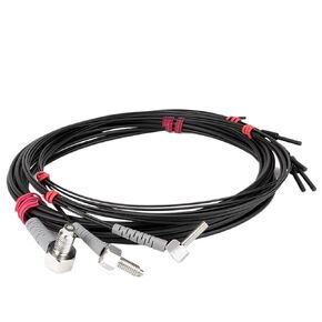 مستشعر الألياف البصرية M3 M4 M6 الزاوية اليمنى 90 درجة بطول 1 متر 2 متر، مستشعر الألياف البلاستيكية (الزاوية اليمنى M4، كابل طول 2 متر) in Kuwait