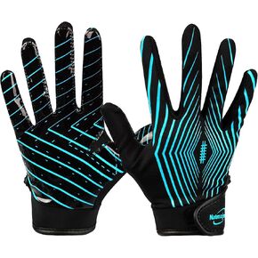 Youth Football Gloves Kids Sticky Receiver Gloves Grip Football Glove for Boys and Girls in Kuwait