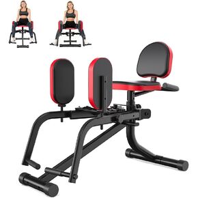 2-in-1 Hip Abductor and Adductor Machine, Inner and Outer Thigh Exercise Equipment, Leg Workout Machine for Home Gym in Saudi Arabia