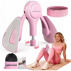 Thigh Trainer for Women, 360° Pelvic Floor Exercise Device with Resistance Band, 15-75LB Adjustable Resistance Thigh Workout Equipment for Inner Thigh Toner, Kegel Exercise, Pelvic Floor Muscle Repair in Kuwait