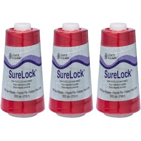 معاطف و Clark - Surelock Serger Thread - 3 Pack (Natural) in Kuwait