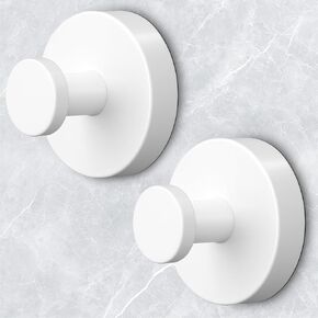 Shower Hooks for Inside Shower,Suction Cup Hooks for Glass Window,Removable Towel Hooks for Bathrooms,2 Packs(Silver) in Kuwait