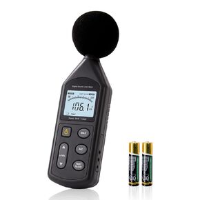 DB-01 Decibel Meter, Professional Sound Decibel Meter with A/C Weighting, Fast/Slow Response, 30-130dB Range,for Home, Office, Factory, Noisy Neighbors in Saudi Arabia