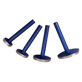 ACE850 4PCS 15/20/25/30mm Grinding Head 6mm Shank Diamond Sintered Mounted Points Carving Grind Wheel Polishing Tools ACE850 in Kuwait