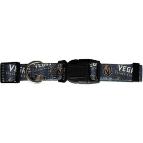 Littlearth Vegas Golden Knights Dog Pet قابل للتعديل شعار النايلون طوق كبير in Kuwait