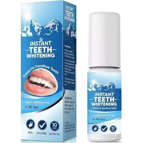 طلاء الأسنان، طلاء تبييض الأسنان - أسنان بيضاء فورية، تركيبة لطيفة وآمنة، طلاء أبيض بسيط ومحمول للأسنان - استعادة الابتسامة الواثقة (1) in Kuwait