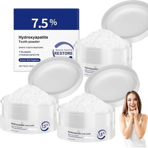 مسحوق هيدروكسيباتيت دقيق التبلور، مسحوق هيدروكسيباتيت دقيق التبلور للأسنان لتنظيف الأسنان وإزالة البقع (1) in Kuwait