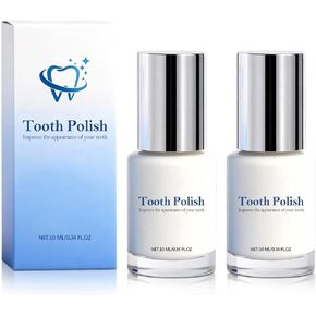 قطعتان من طلاء الأسنان، طلاء الأسنان، سائل تلميع الأسنان التجميلي لتحسين مظهر الأسنان، تركيبة الفرشاة، تركيبة آمنة محمولة للعناية بالفم ونتائج طويلة الأمد in Kuwait