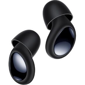 سدادات أذن عازلة للضوضاء بقدرة 45 ديسيبل للنوم، سدادات أذن من السيليكون الناعم قابلة لإعادة الاستخدام للشخير والحفلات الموسيقية والنوم الجانبي والسفر بالطائرة وحماية السمع وسدادات أذن لتقليل الضوضاء مع حقيبة محمولة in Kuwait