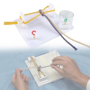 Suture Knot Tying Practice Kit, Surgical Knot-Tying Training Tool for Medical & Nursing Students, Suture Practice Trainer, 1 Set in Kuwait