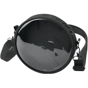 Cd Players Portable Case Cd Players Storage Bag Carrying Stoarge Holder Adjustable Shoulder Strap Round Disk Player Case in Saudi Arabia