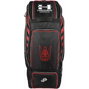 Hammer Berserker 2.0 Duffle Wheelie Cricket Kit Bag | 206L Capacity | Dual Bat Pockets | Shoe & Helmet Compartment | Heavy-Duty 2100D Polyester in Kuwait