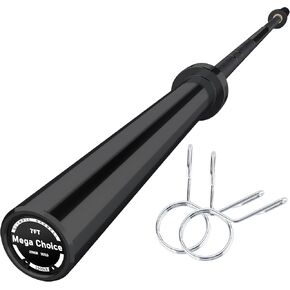 قضيب أثقال بطول 7 أقدام لرفع الأثقال ورفع الطاقة، شريط تدريب القوة يناسب ألواح مقاس 2 بوصة، سعة 700 رطل/1500 رطل/500 رطل، بار لصالة الألعاب الرياضية المنزلية، القرفصاء، تجعيد الشعر، انتزاع الرعشة النظيفة in Kuwait