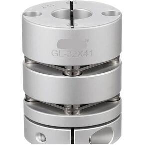 Aluminum Alloy D82L98 Double Diaphragm Coupling D82mm L98mm(26x30) in Kuwait