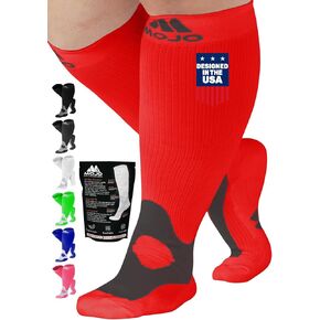 Mojo Unisex Medical Compression Socks 20-30mmHg – Knee High for Pain & Swelling, A601 in Kuwait